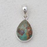 925 Silver Boulder Turquoise Pendants