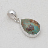 925 Silver Boulder Turquoise Pendants