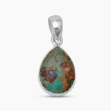925 Silver Boulder Turquoise Pendants