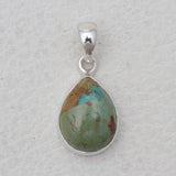 925 Silver Boulder Turquoise Pendants