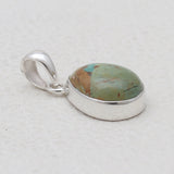 925 Silver Boulder Turquoise Pendants