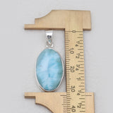 925 Sterling Silver Larimar Pendants