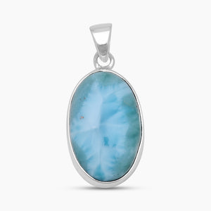 925 Sterling Silver Larimar Pendants