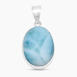 925 Sterling Silver Larimar Pendants