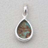 925 Silver Boulder Turquoise Pendants