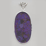 925 Sterling Silver Purple Turquoise Pendants