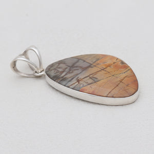 925 Silver Cherry Creek Jasper Pendants