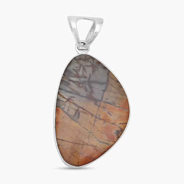 925 Silver Cherry Creek Jasper Pendants