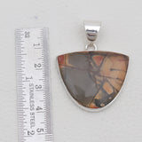 925 Silver Cherry Creek Jasper Pendants
