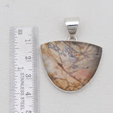 925 Silver Cherry Creek Jasper Pendants