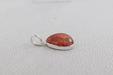 925 Sterling Silver Sponge Coral Pendant