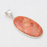 Sponge Coral Silver Pendants