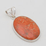 Sponge Coral Silver Pendants