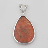 925 Sterling Silver Sponge Coral Pendants
