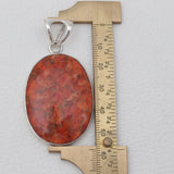 Sponge Coral Silver Pendants