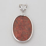 Sponge Coral Silver Pendants