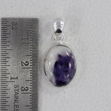 Morado Opal Gemstone Silver Pendant