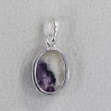 Morado Opal Gemstone Silver Pendant