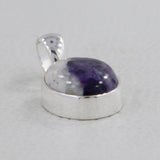 Morado Opal Gemstone Silver Pendant