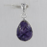 Morado Opal Gemstone Silver Pendant