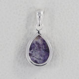 Morado Opal Gemstone Silver Pendant