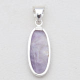 Morado Opal Silver Plain Pendants