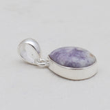 925 Sterling Silver Morado Opal Pendants