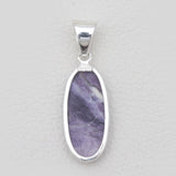 Morado Opal Silver Plain Pendants