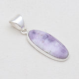 Morado Opal Silver Plain Pendants