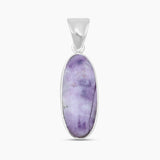 Morado Opal Silver Plain Pendants