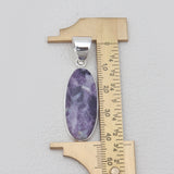Morado Opal Silver Plain Pendants