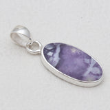 Morado Opal Silver Plain Pendants