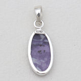 Morado Opal Silver Plain Pendants
