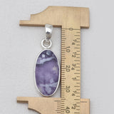 Morado Opal Silver Plain Pendants