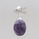 Handmade Morado Opal Silver Pendants