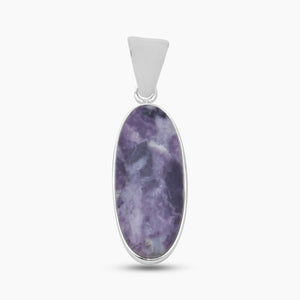 Morado Opal Silver Plain Pendants