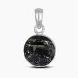 Apache Gold Pyrite Silver Pendants