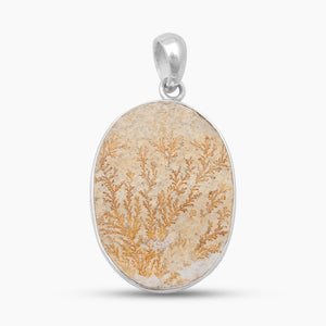 925 Silver Russian Dendritic Pendants