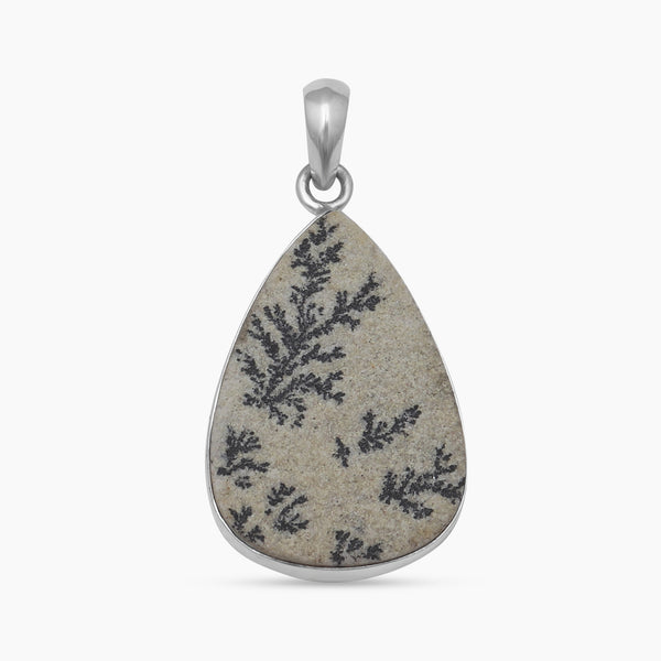 925 Silver Russian Dendritic Pendants