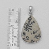 925 Silver Russian Dendritic Pendants