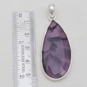 925 Silver Purple Super Seven Pendants