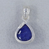 925 Sterling Silver Tanzanite Pendants