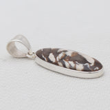 Peanut Wood Jasper Silver Pendants