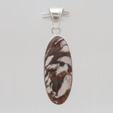Peanut Wood Jasper Silver Pendants
