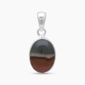 Polychrome Jasper Silver Pendants