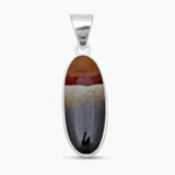 Polychrome Jasper Silver Pendants