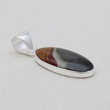 Polychrome Jasper Silver Pendants