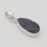 Black Tourmaline Silver Pendants