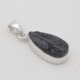 Black Tourmaline Silver Pendants