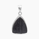 925 Silver Black Tourmaline Pendants